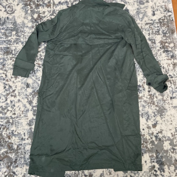 Babaton green trench coat - Picture 2 of 2